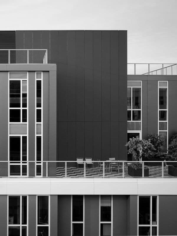 Modern commercial building maintained by Mint Clean